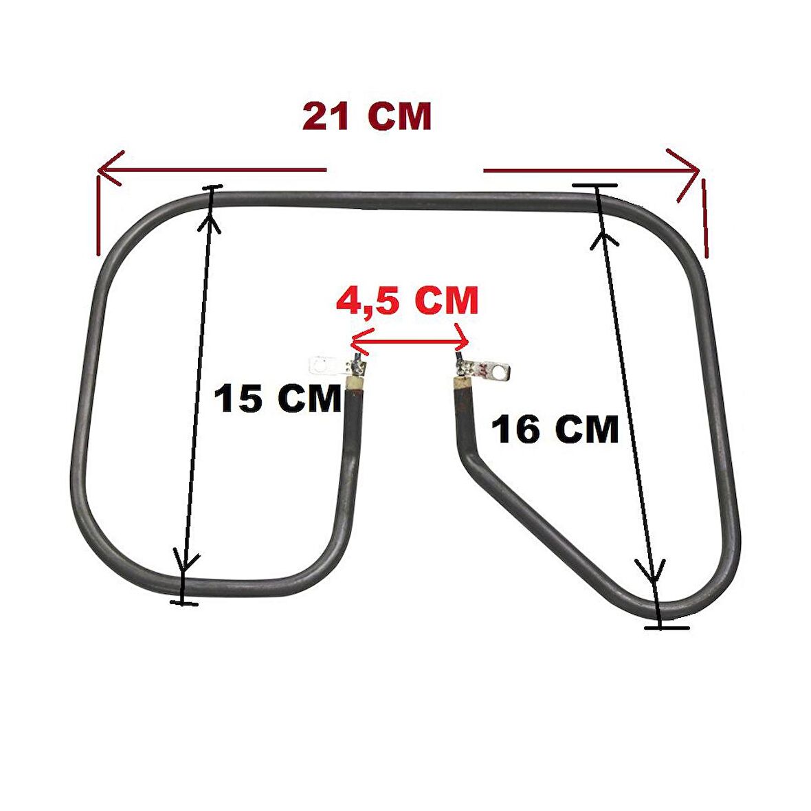 Fakir Tost Makinesi Rezistans , 900 Watt - 110 - Seri Bağlantı