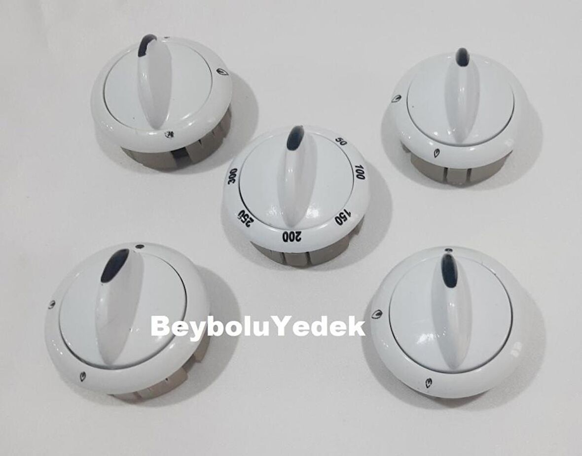 Beko Fırın Ocak Düğme 5 Lİ Takım Geçme Kısmı Dar Tip