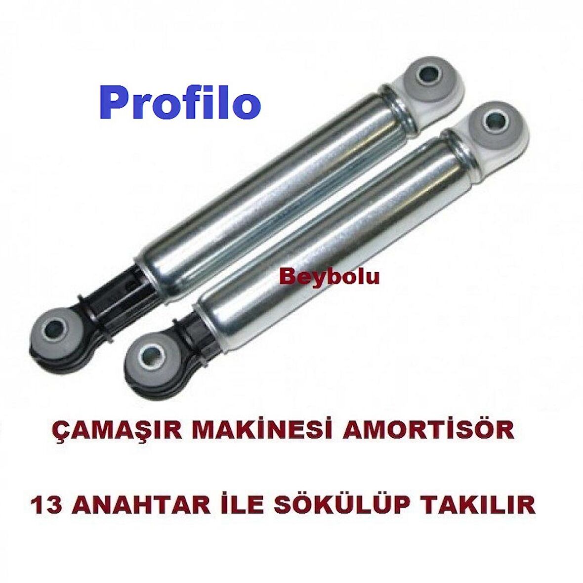 Profilo 13 Anahtar Amortisör , Profilo Çamaşır Makinesi Kazan Alt