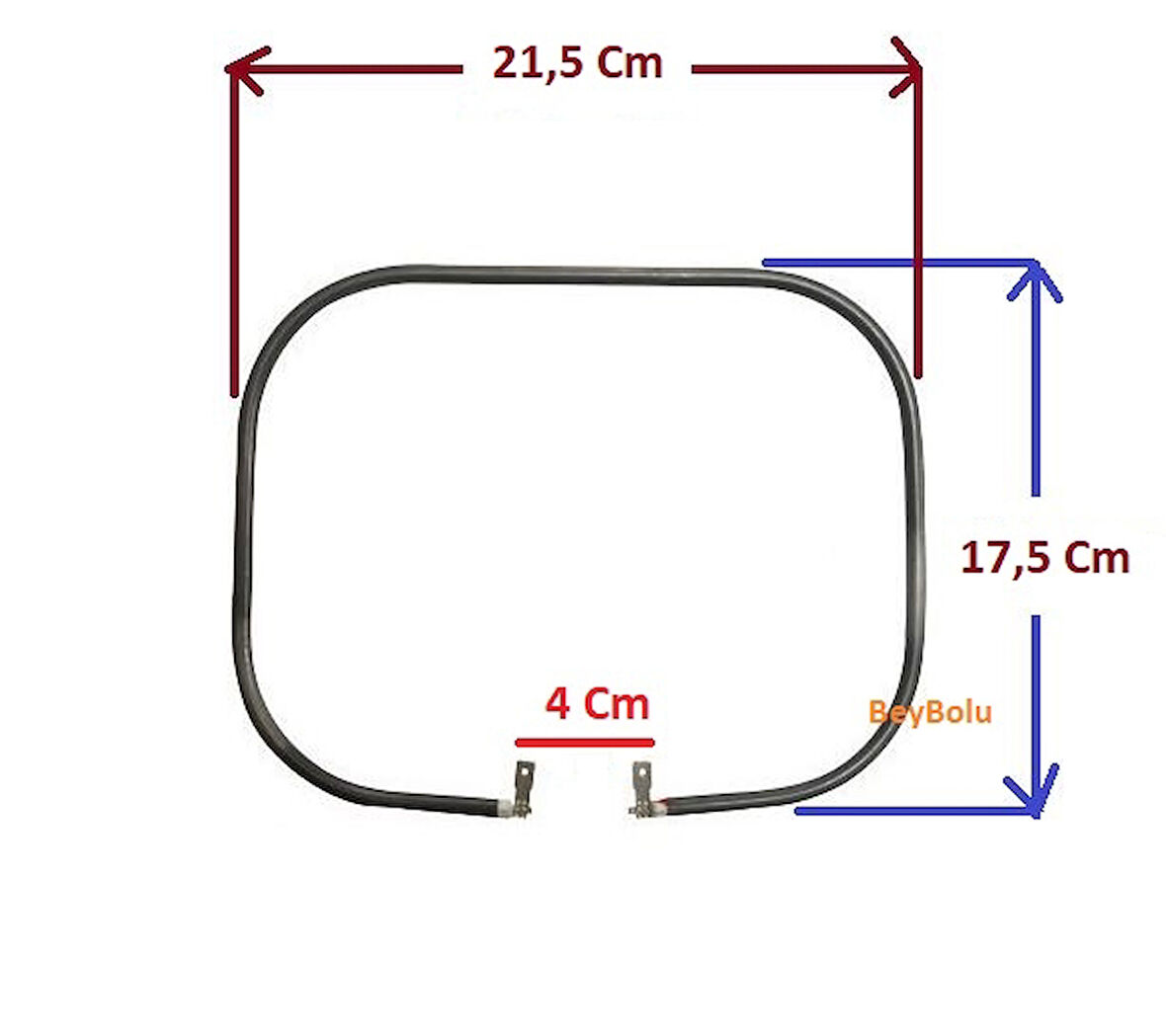 800 Watt Tost Makinesi Rezistans ,115 V - Tost Rezistansı 21,5 x 17,5 cm