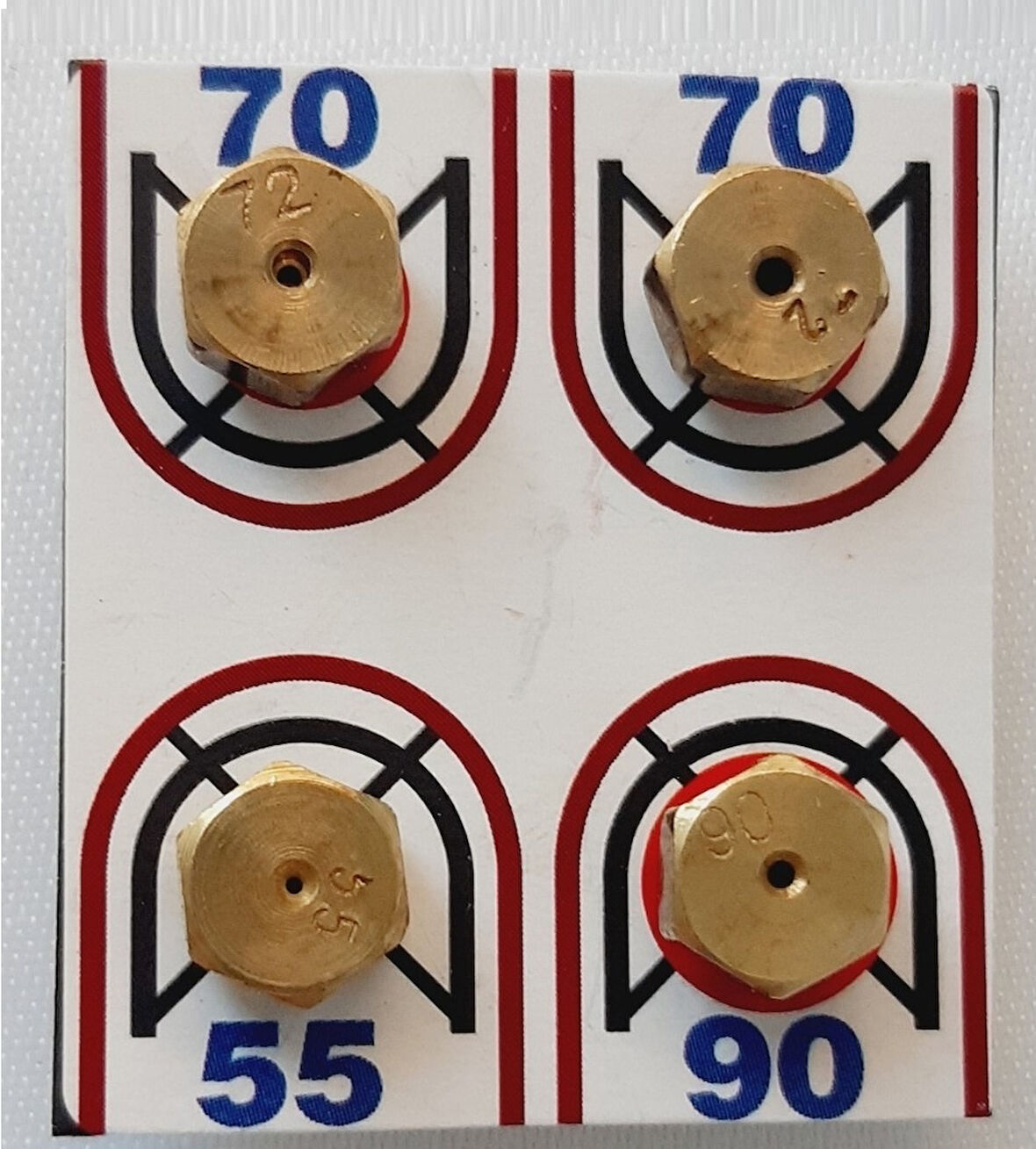 Uğur Set Üstü Ocak LPG Dönüşüm Enjektör Memeleri Takım , 7 MM