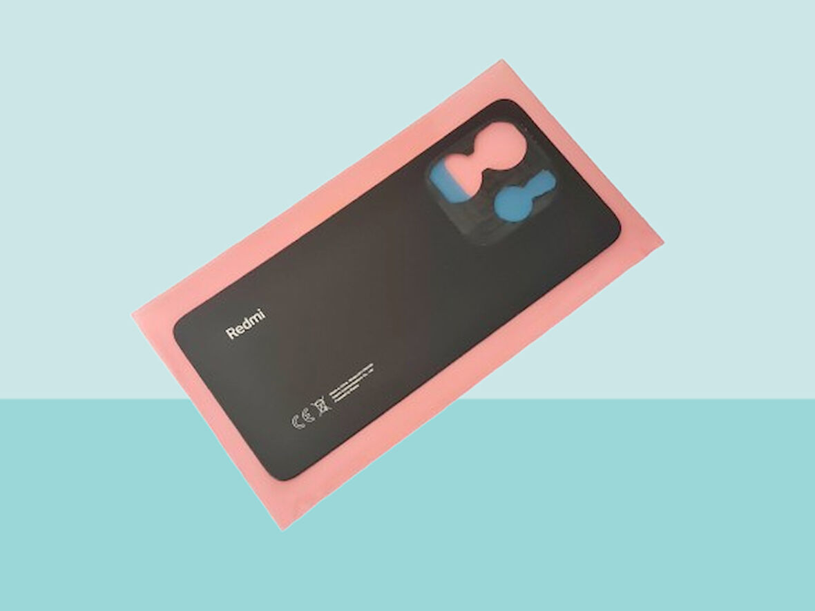 Tkgz - Xiaomi Redmi NOTE  14 - 4G - Arka Pil Batarya Kapagı SİYAH