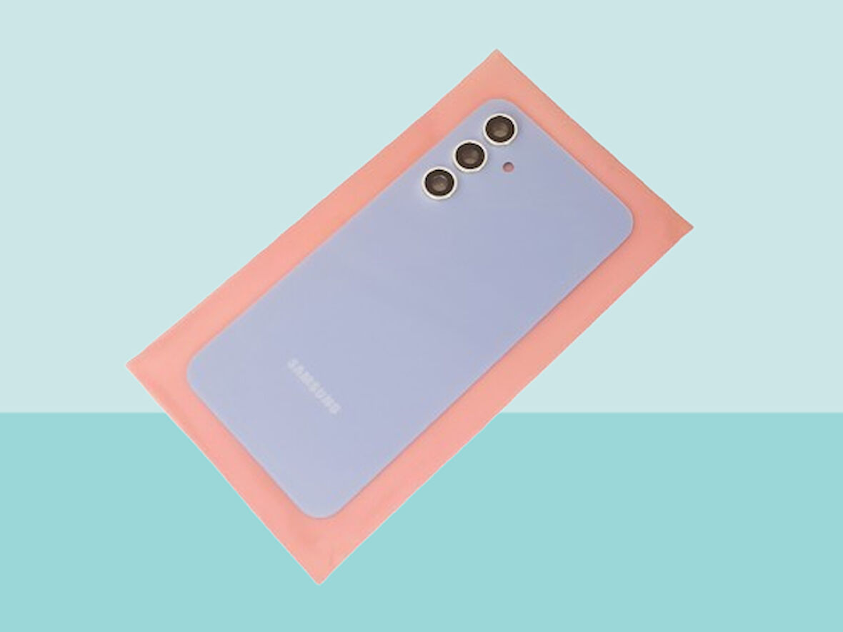 Tkgz - Samsung Galaxy A54 Arka Kapak (Cam Full Lensli) - MAVİ