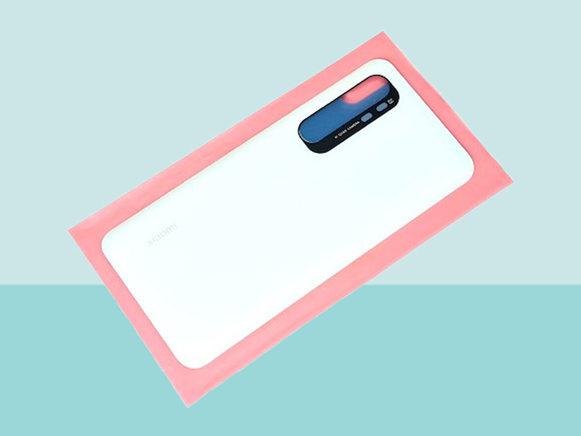 Tkgz - Xiaomi Mi NOTE 10 Lite Arka Kapak Batarya Kapağı - BEYAZ