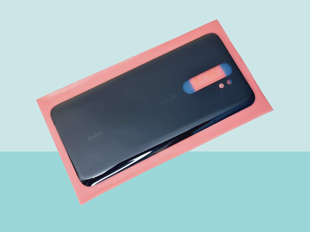 Tkgz - Xiaomi Redmi NOTE 8 PRO Arka Kapak Batarya Kapağı - SİYAH