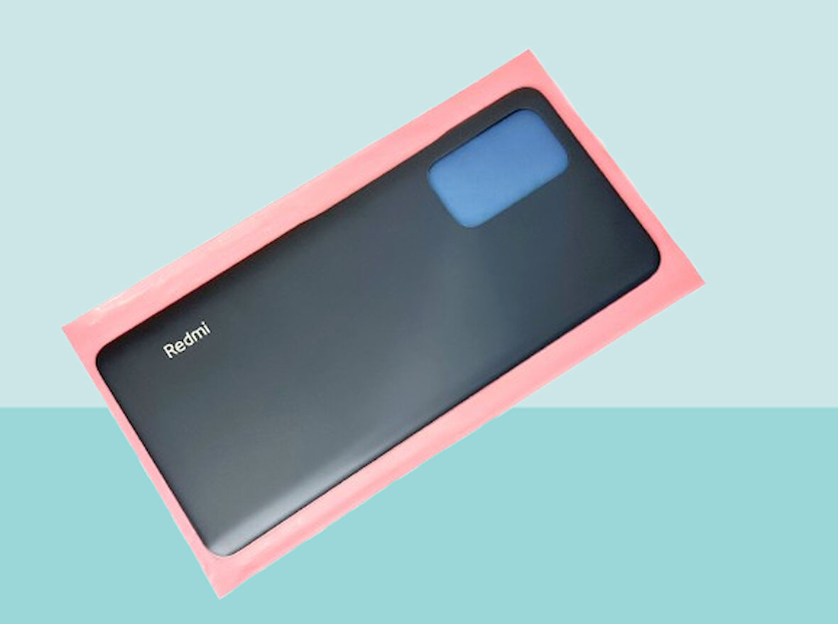 Tkgz - Xiaomi Redmi NOTE 10 PRO (4G) Arka Kapak Batarya Kapağı - SİYAH