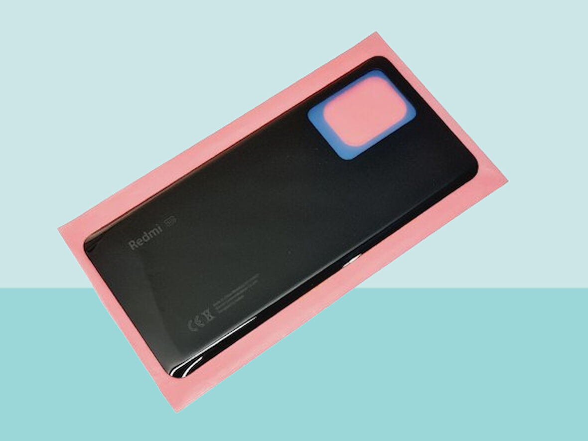 Tkgz - Xiaomi Redmi NOTE 12 Pro Plus Arka Kapak Batarya Kapağı - SİYAH