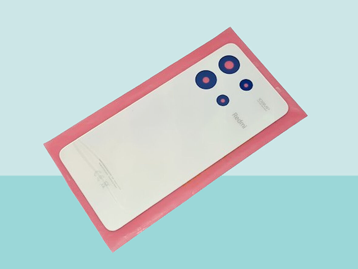 Tkgz - Xiaomi Redmi NOTE 13 Arka Kapak Batarya Kapağı - BEYAZ