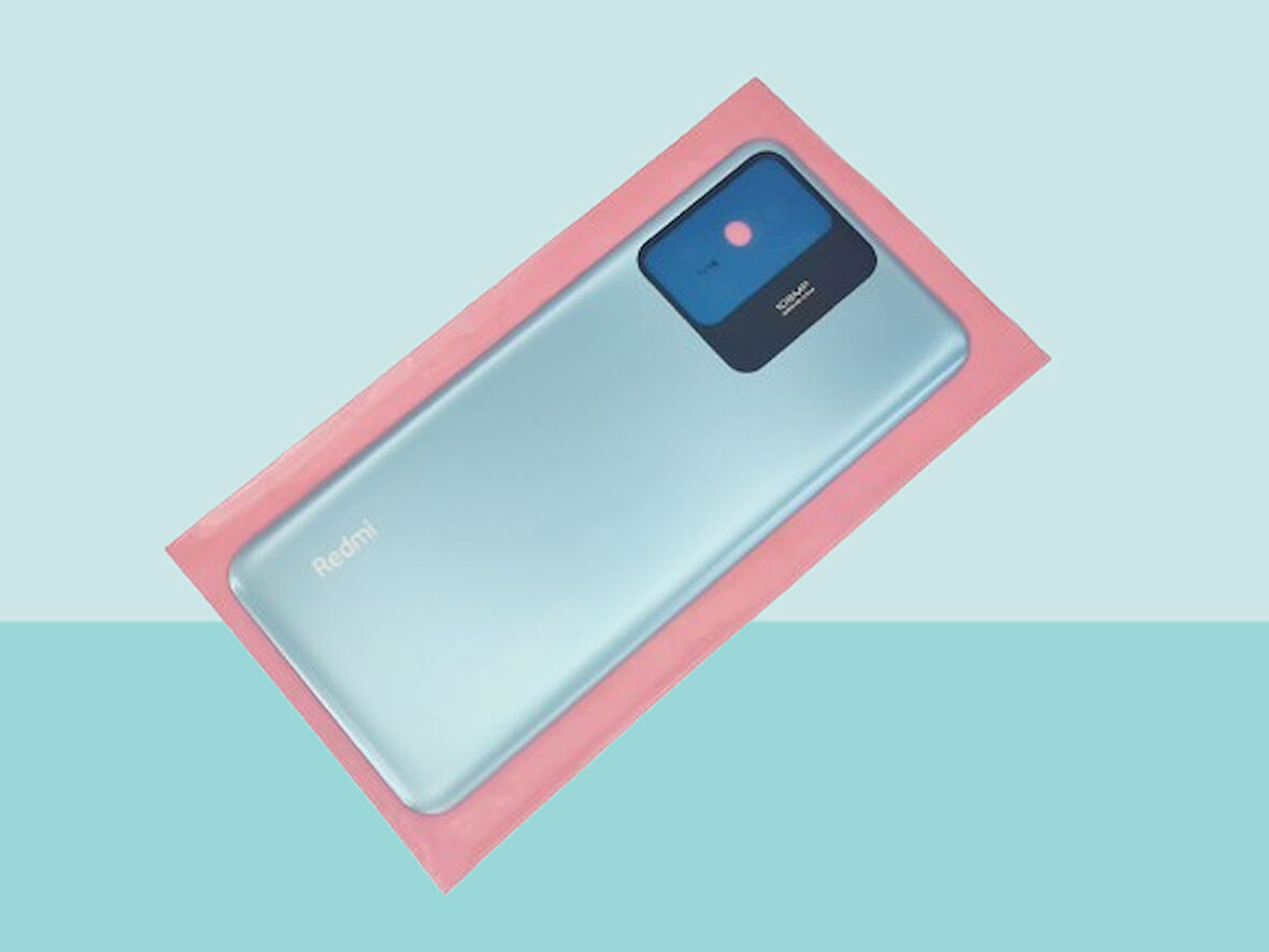 Tkgz - Xiaomi Redmi NOTE 12S Arka Kapak Batarya Kapağı - MAVİ