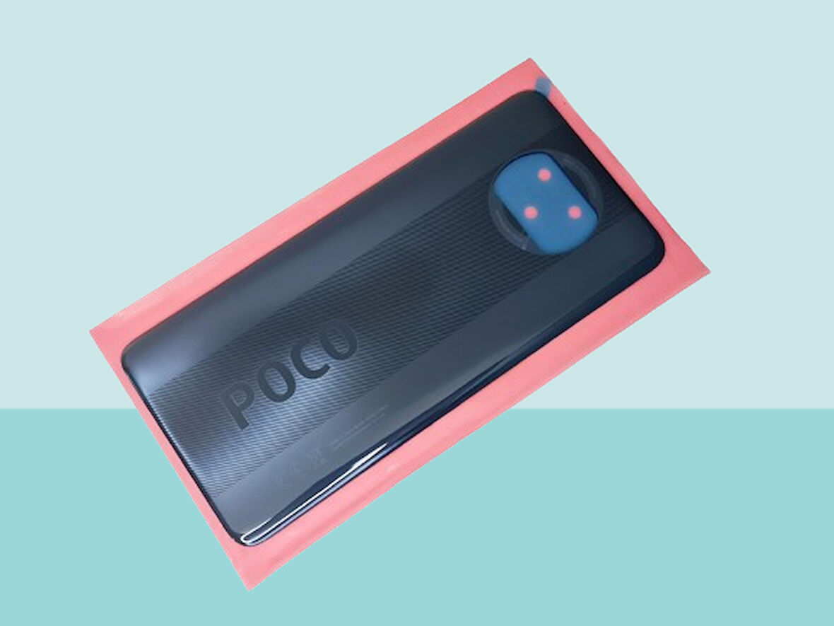 Tkgz - Xiaomi POCO X3 / Poco X3 NFC Arka Kapak Batarya Kapağı - SİYAH