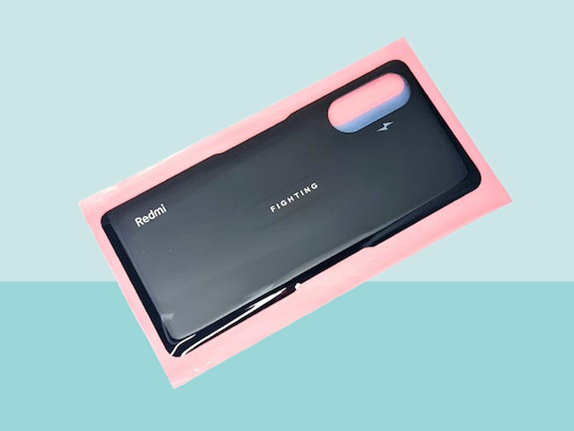 Tkgz - Xiaomi Redmi K40 Gaming Arka Kapak Batarya Kapağı - SİYAH