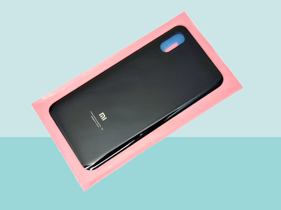Tkgz - Xiaomi Mi 8 PRO Arka Kapak Batarya Kapağı - SİYAH
