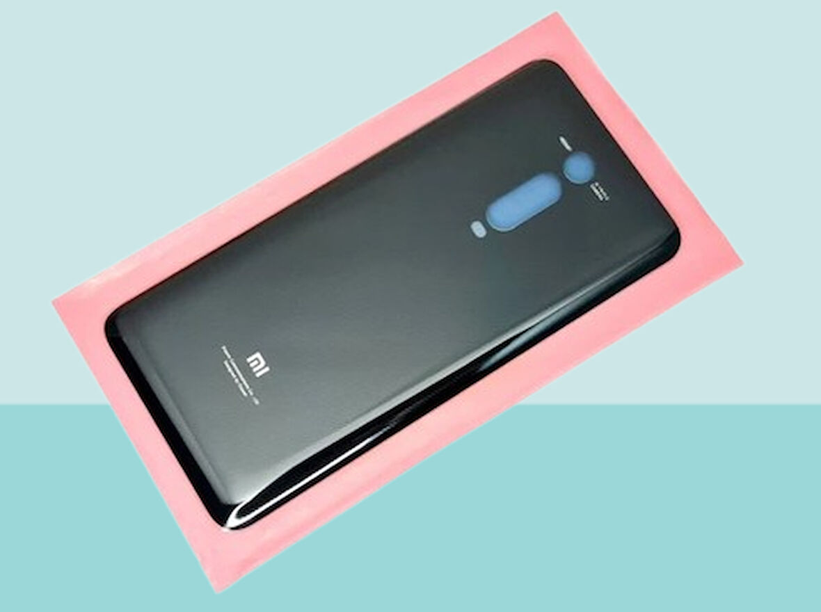 Tkgz - Xiaomi Mİ 9T Mi 9T Pro Arka Kapak Batarya Kapağı - SİYAH