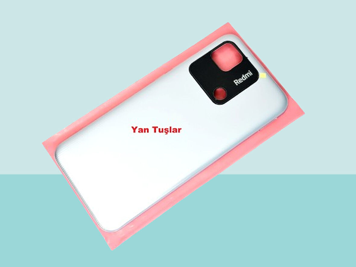 Tkgz - Xiaomi Redmi 10A FULL KASA Arka Kapak Batarya Kapağı - GRİ