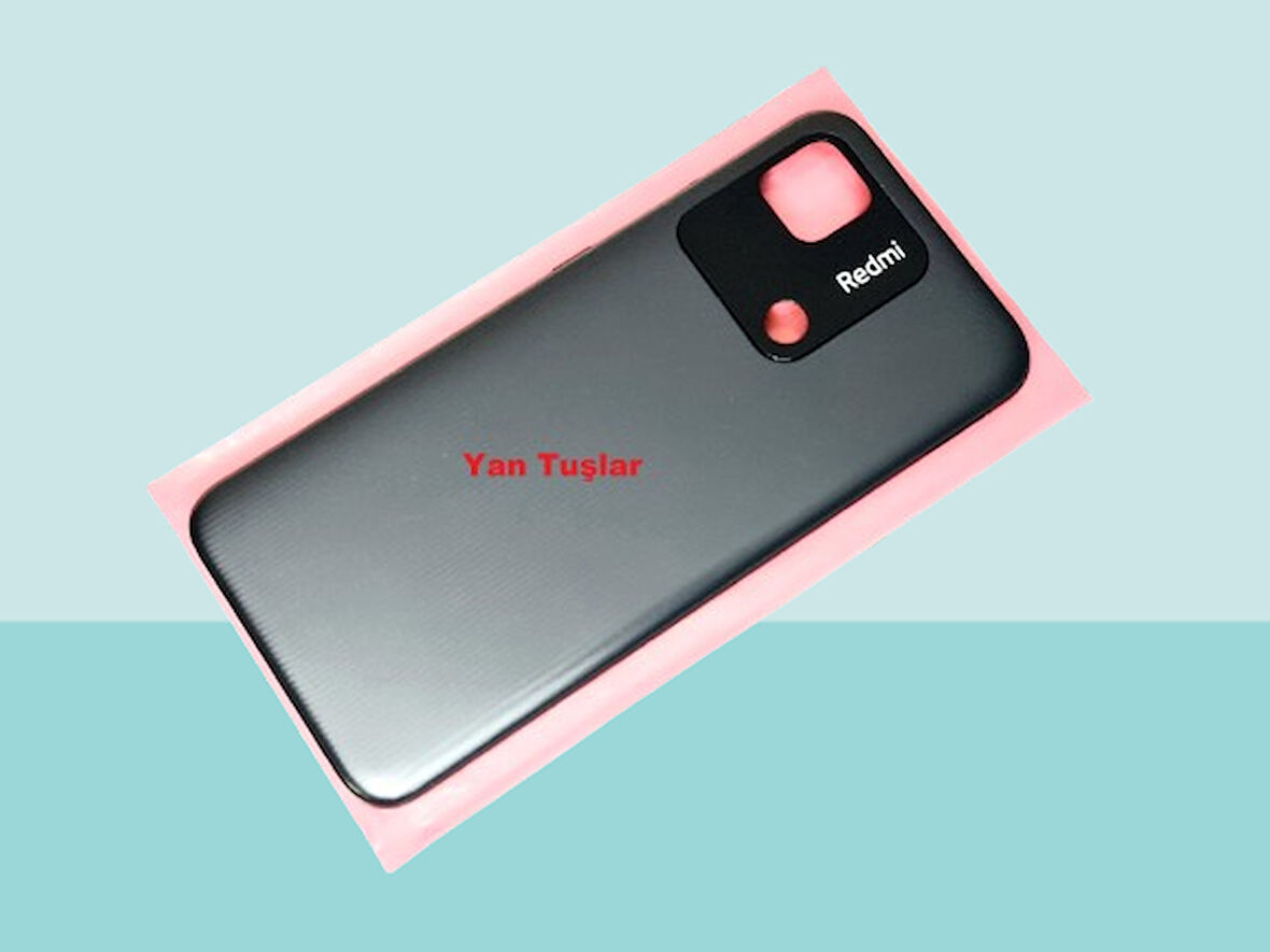 Tkgz - Xiaomi Redmi 10A FULL KASA Arka Kapak Batarya Kapağı - SİYAH