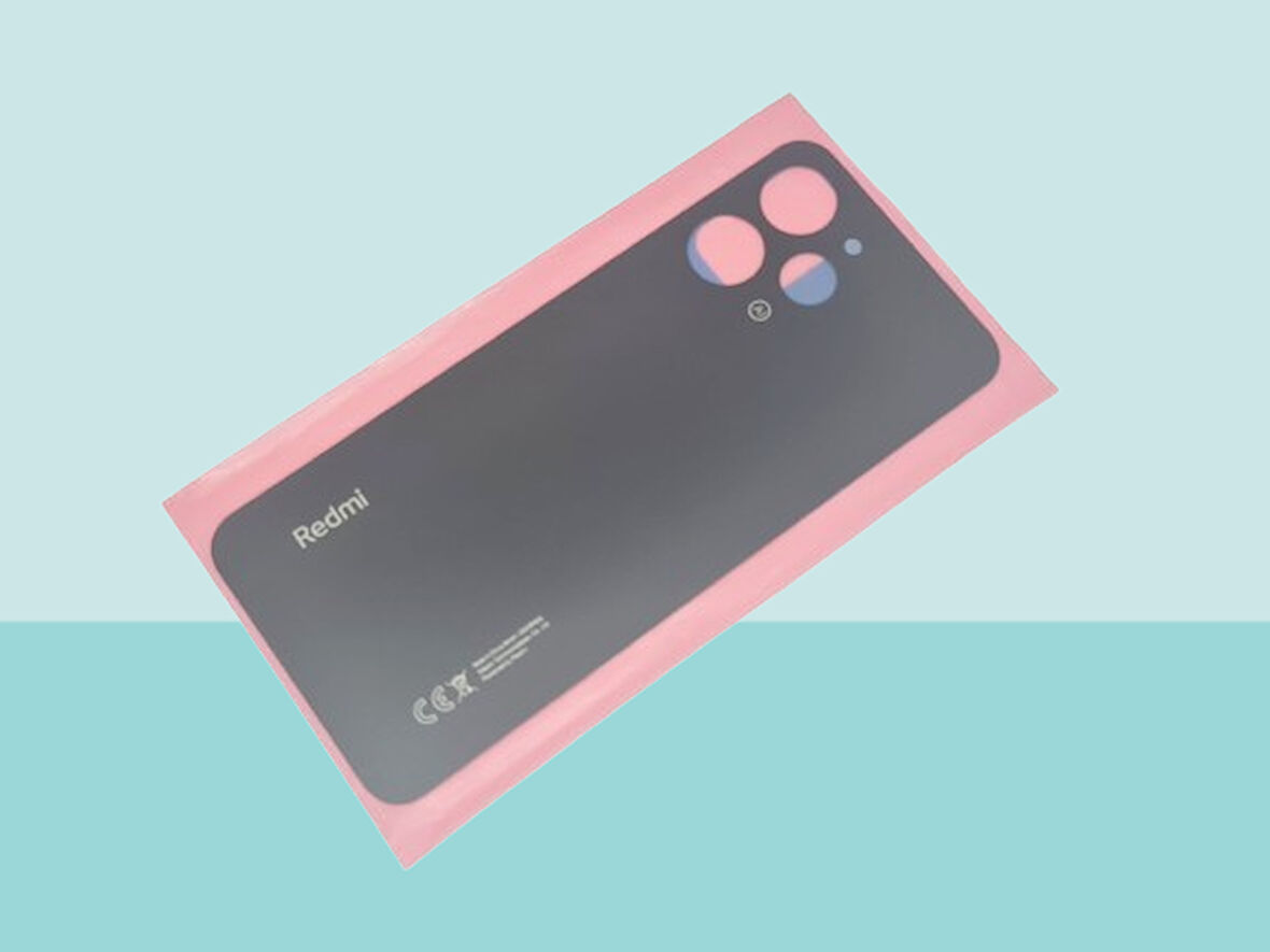 Tkgz - Xiaomi Redmi 12 -4G- Arka Kapak Batarya Kapağı - SİYAH