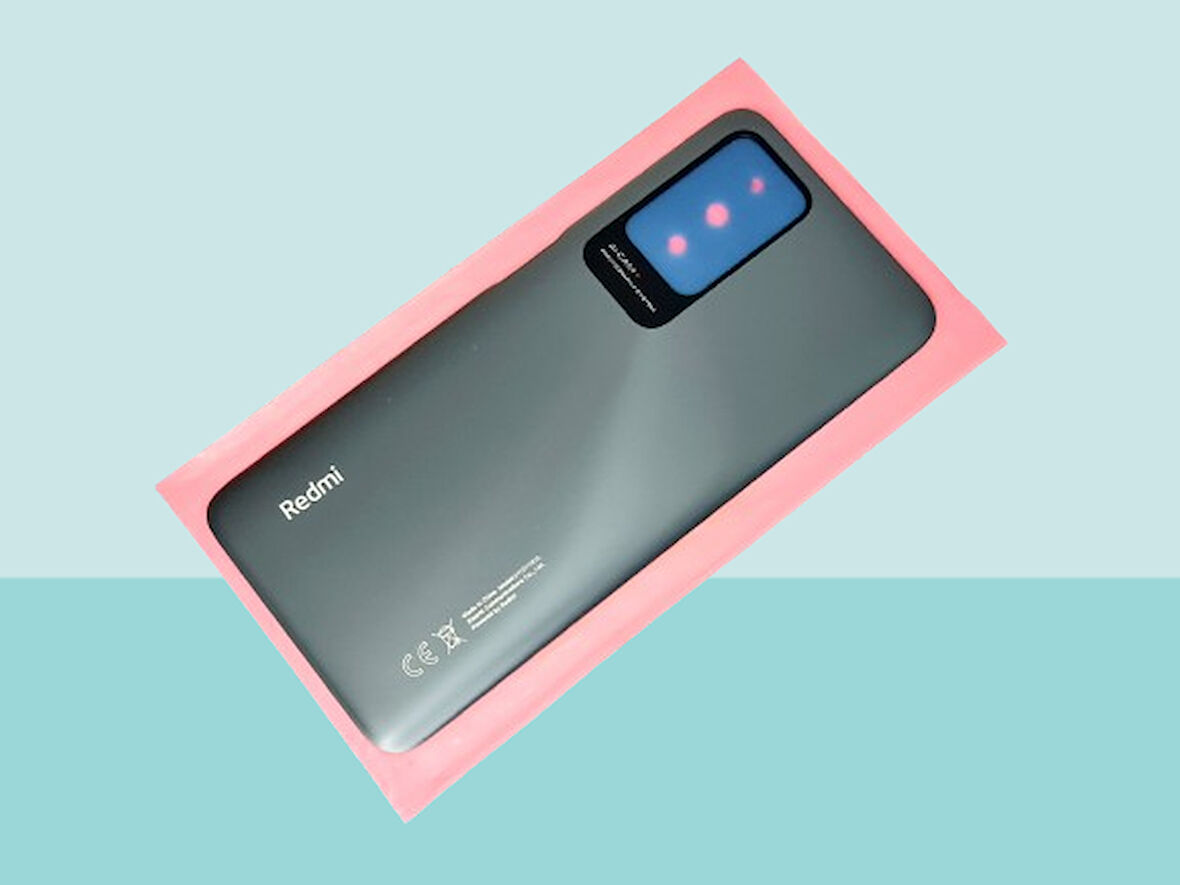 Tkgz - Xiaomi Redmi 10 -2022 - Arka Kapak Batarya Kapağı - FÜME