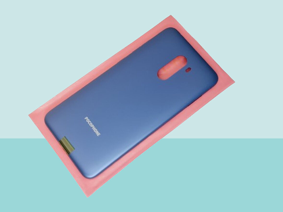 Tkgz - Xiaomi POCO F1 FULL KASA Arka Kapak Batarya Kapağı - MAVİ