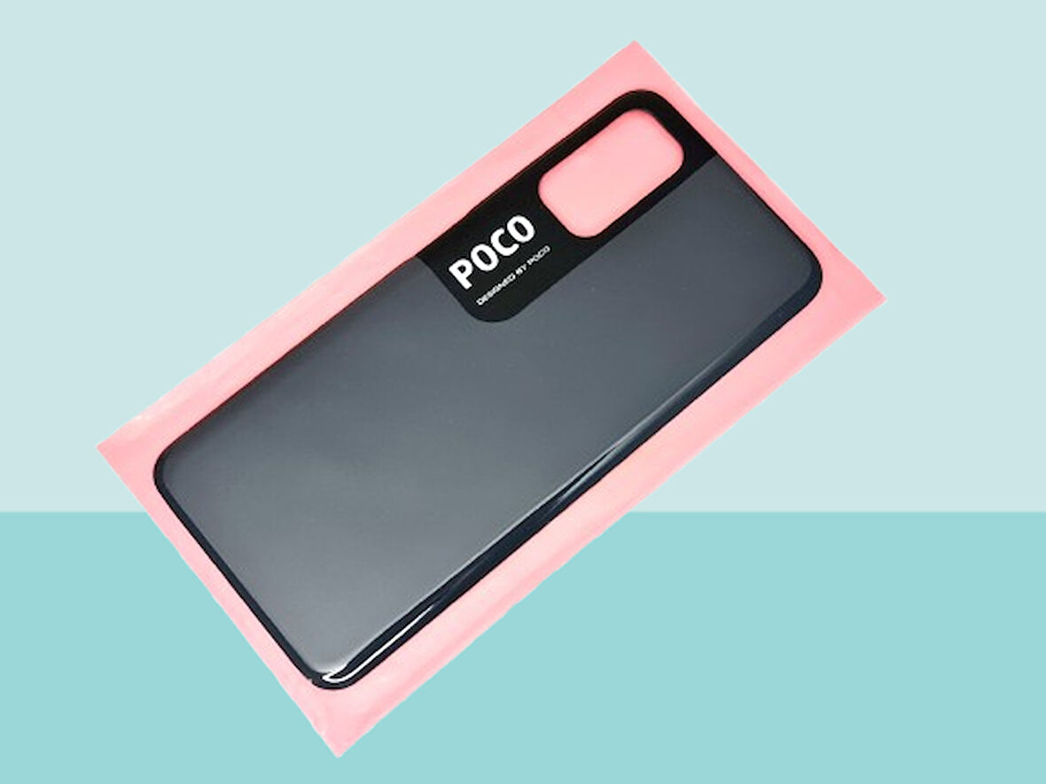 Tkgz - Xiaomi POCO M3 PRO Arka Kapak Batarya Kapağı - SİYAH