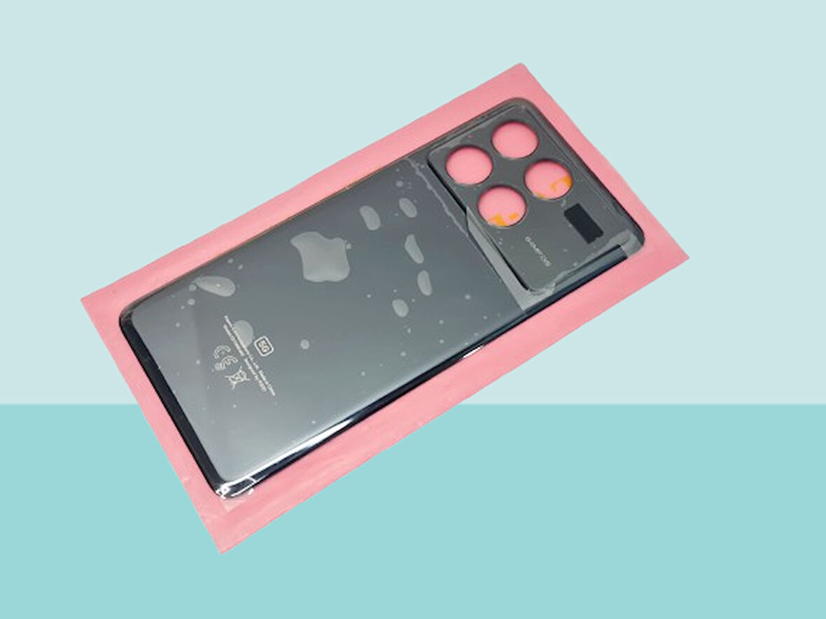 Tkgz - Xiaomi POCO X6 PRO Arka Kapak Batarya Kapağı - SİYAH