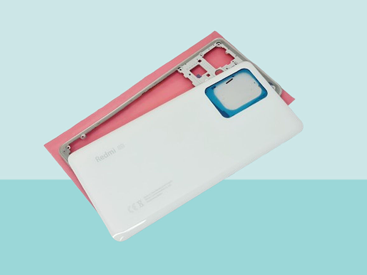 Tkgz - Xiaomi Redmi NOTE 12 PRO PLUS FULL KASA Arka Kapak Batarya Kapağı - BEYAZ