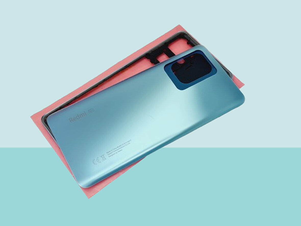 Tkgz - Xiaomi Redmi NOTE 12 PRO PLUS FULL KASA Arka Kapak Batarya Kapağı - MAVİ