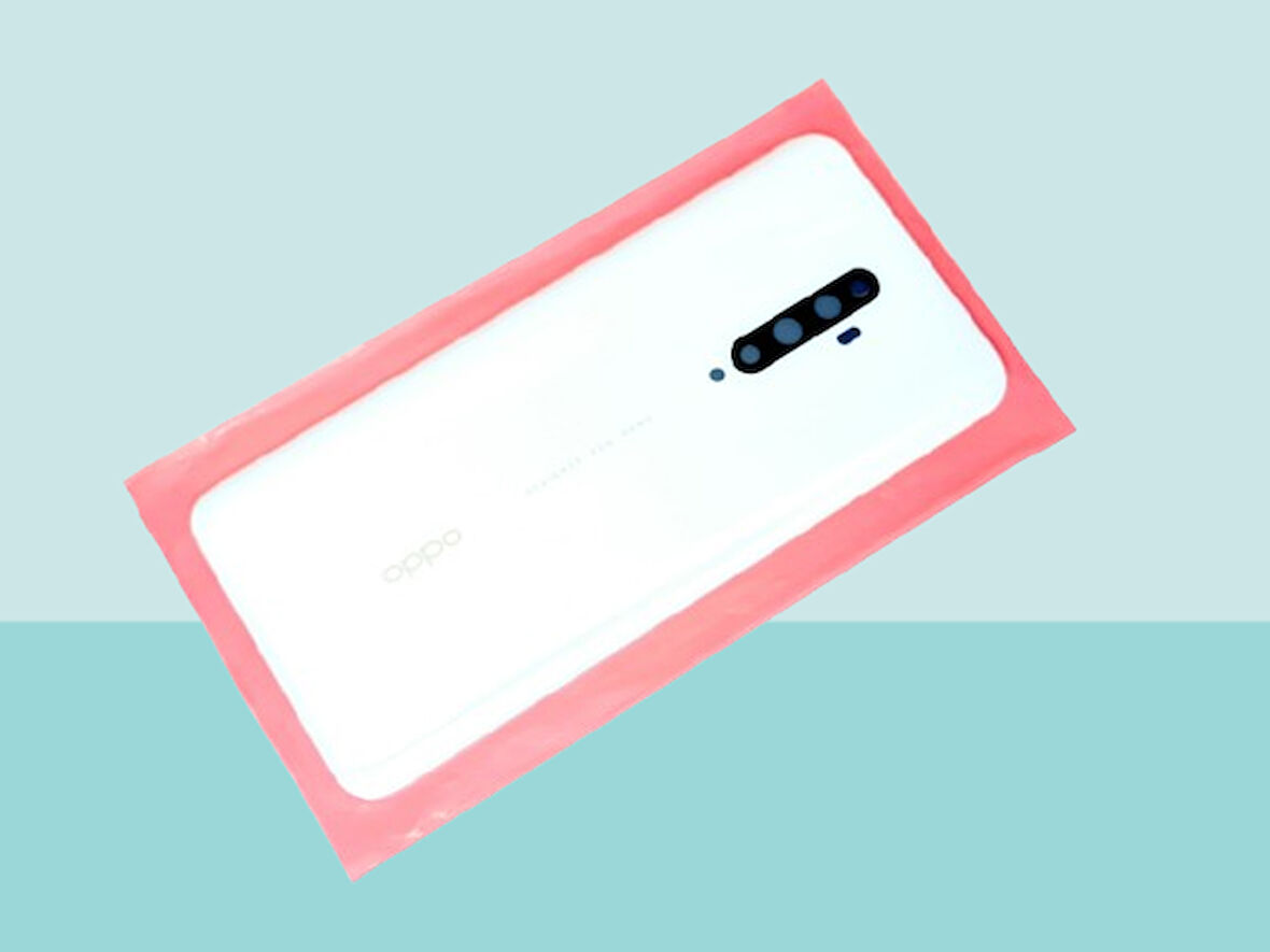 Tkgz - Oppo Reno 2Z Arka Kapak Batarya Kapağı - BEYAZ