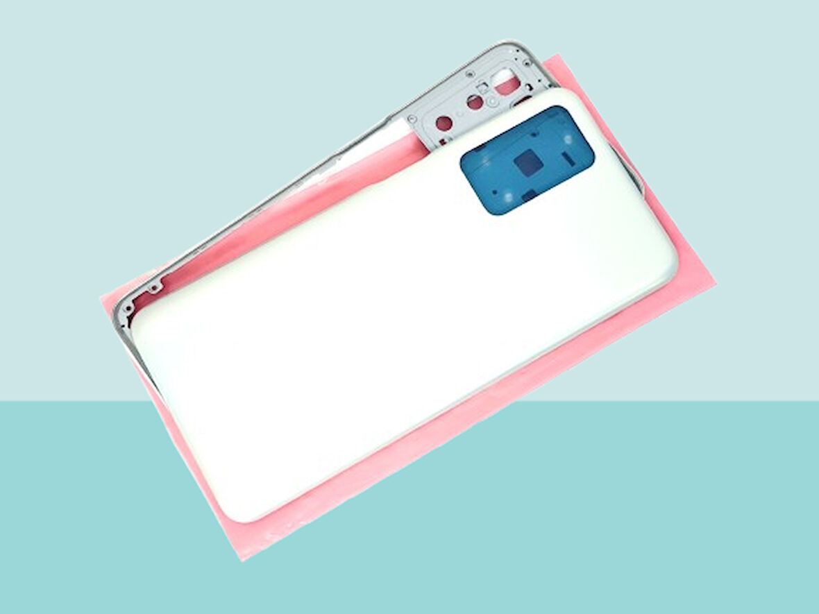 Tkgz - Oppo A16 FULL KASA Arka Kapak Batarya Kapağı - BEYAZ