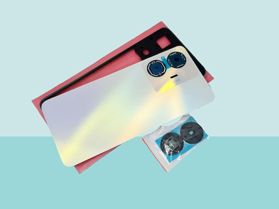 Tkgz - Oppo Realme C55 FULL KASA Arka Kapak Batarya Kapağı - BEYAZ