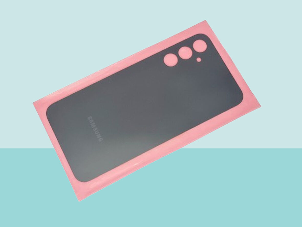 Tkgz - Samsung Galaxy A24 Arka Kapak Batarya Kapağı - SİYAH