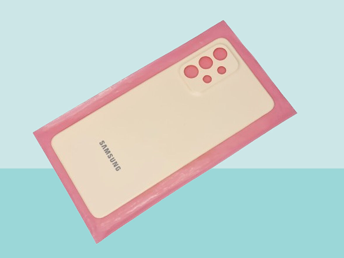 Tkgz - Samsung Galaxy A33 Arka Kapak Batarya Kapağı - PEMBE