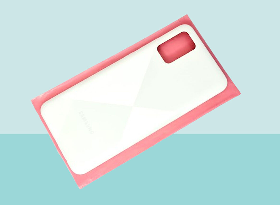 Tkgz - Samsung Galaxy A02S FULL KASA Arka Kapak Batarya Kapağı - BEYAZ