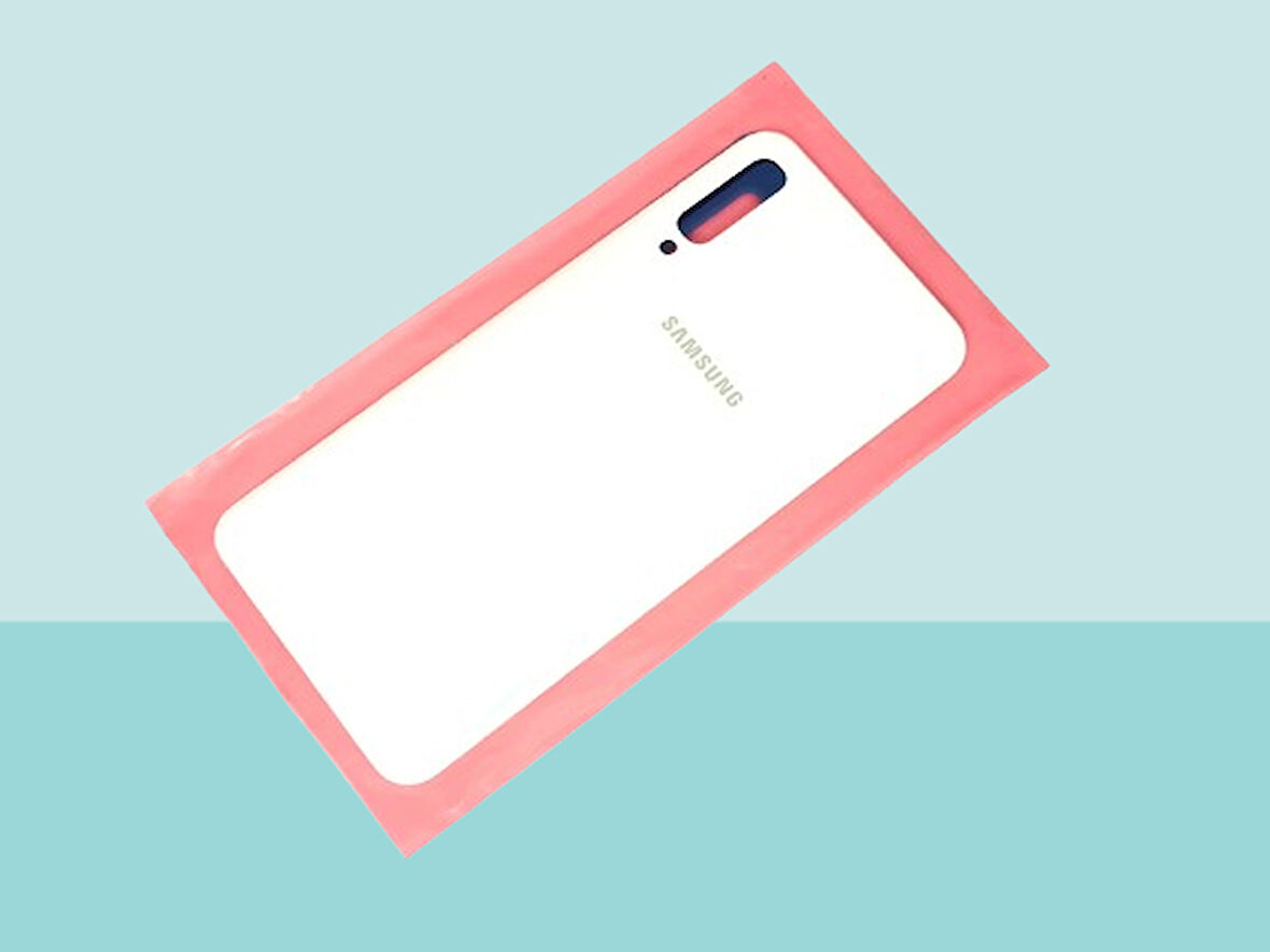Tkgz - Samsung Galaxy A50 A505 Arka Kapak Batarya Kapağı - BEYAZ