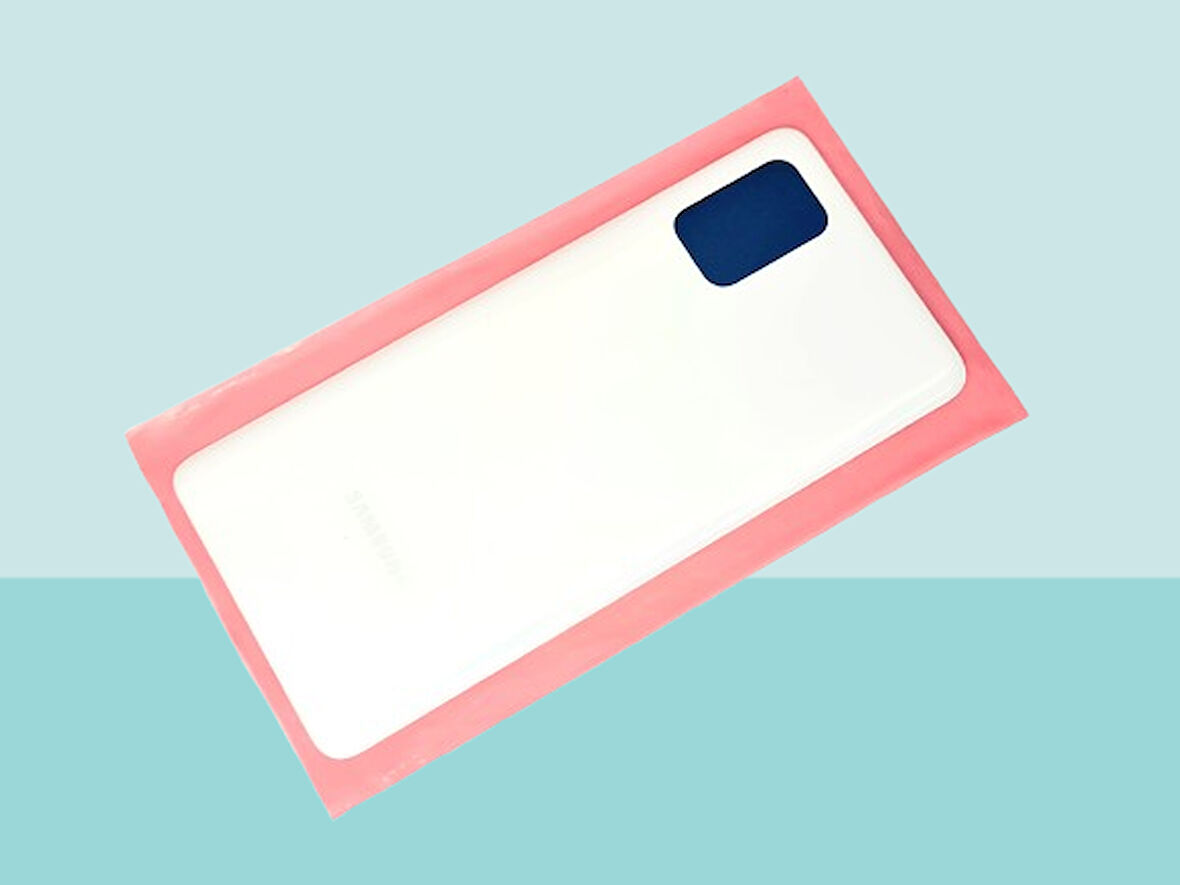 Tkgz - Samsung Galaxy A71 A715 Arka Kapak Batarya Kapağı - BEYAZ