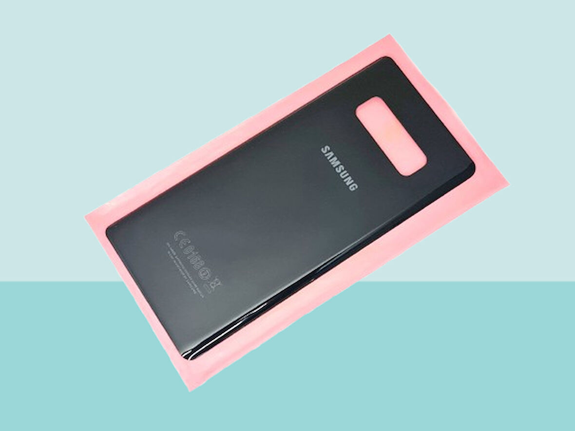 Tkgz - Samsung Galaxy NOTE 8 Arka Kapak Batarya Kapağı - SİYAH