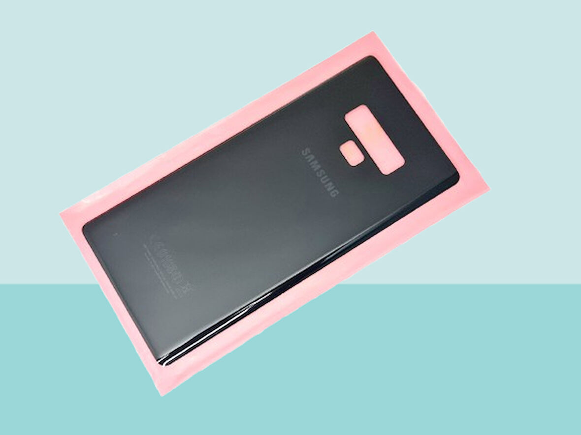 Tkgz - Samsung Galaxy NOTE 9 Arka Kapak Batarya Kapağı - SİYAH