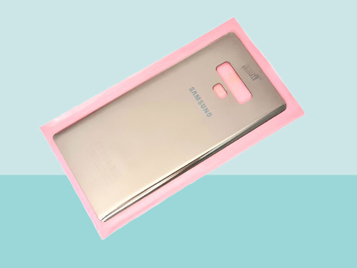 Tkgz - Samsung Galaxy NOTE 9 Arka Kapak Batarya Kapağı - GOLD