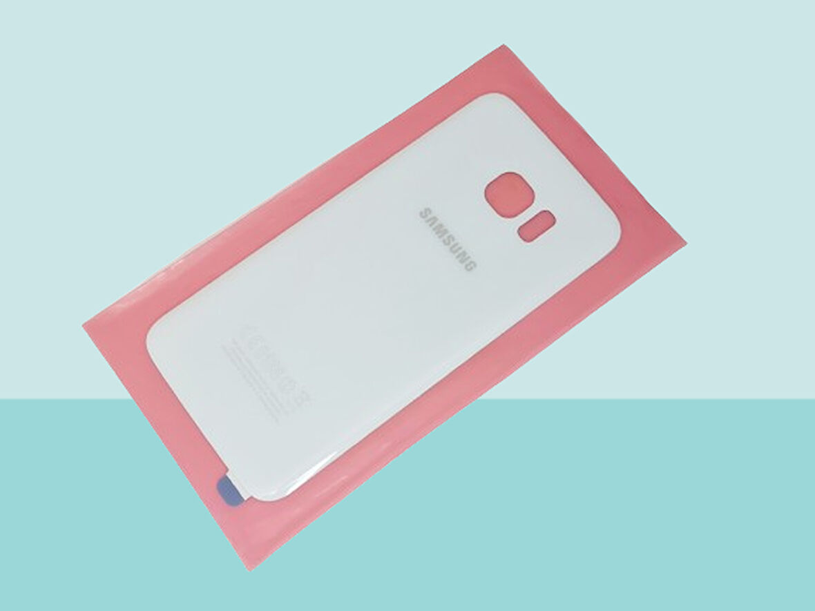 Tkgz - Samsung Galaxy S7 Edge Arka Kapak Batarya Kapağı - BEYAZ