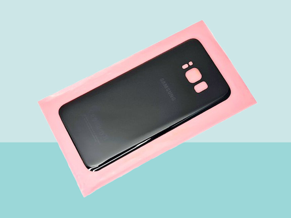 Tkgz - Samsung Galaxy S8 Arka Kapak Batarya Kapağı -  SİYAH