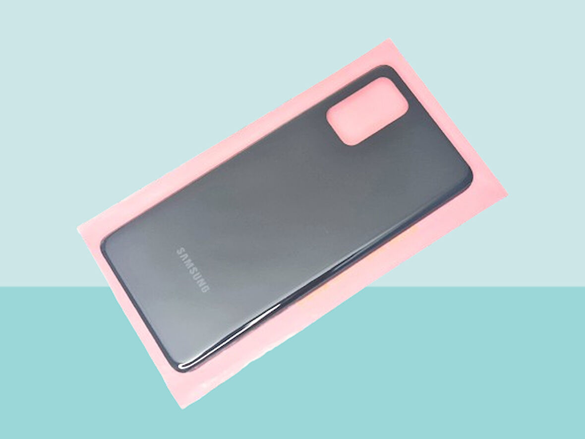 Tkgz - Samsung Galaxy S20 PLUS Arka Kapak Batarya Kapağı -  SİYAH