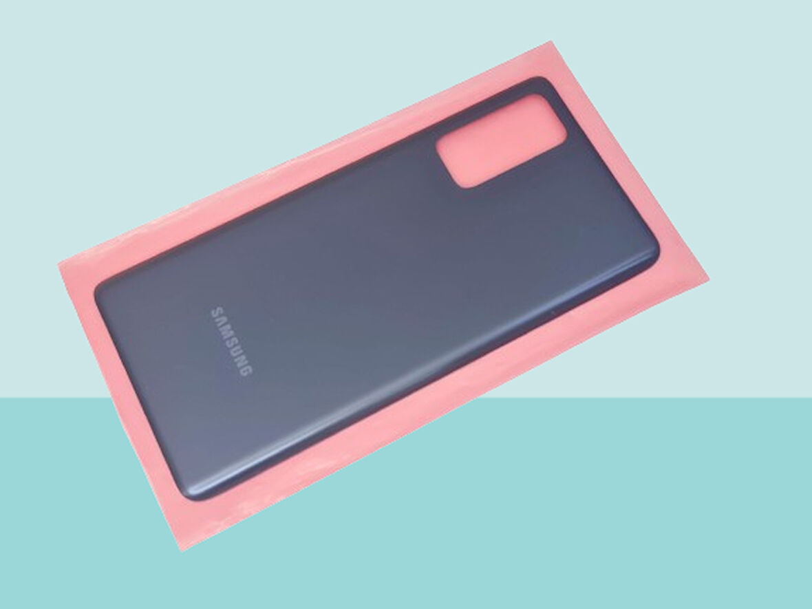 Tkgz - Samsung Galaxy S20 FE Arka Kapak Batarya Kapağı - SİYAH