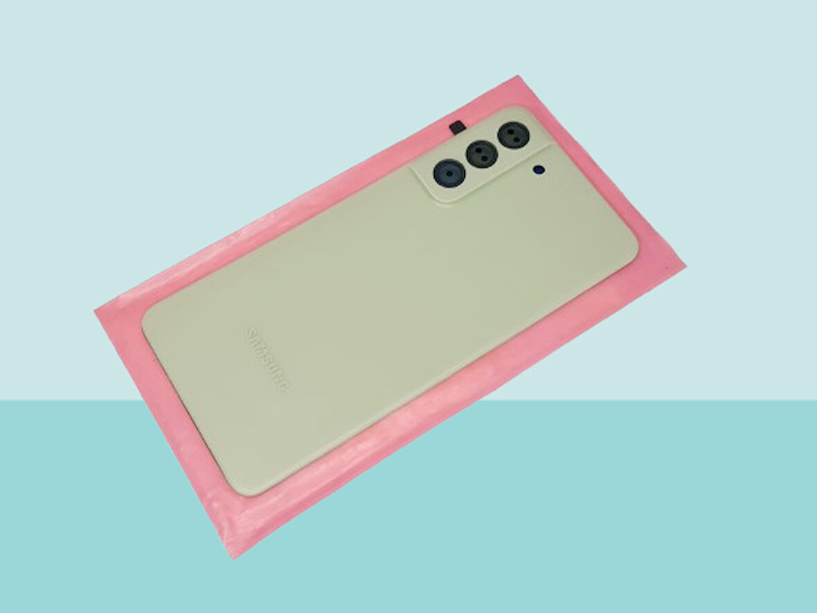 Tkgz - Samsung Galaxy S21 FE Arka Kapak Batarya Kapağı (Cam Full Lensli) -  YEŞİL