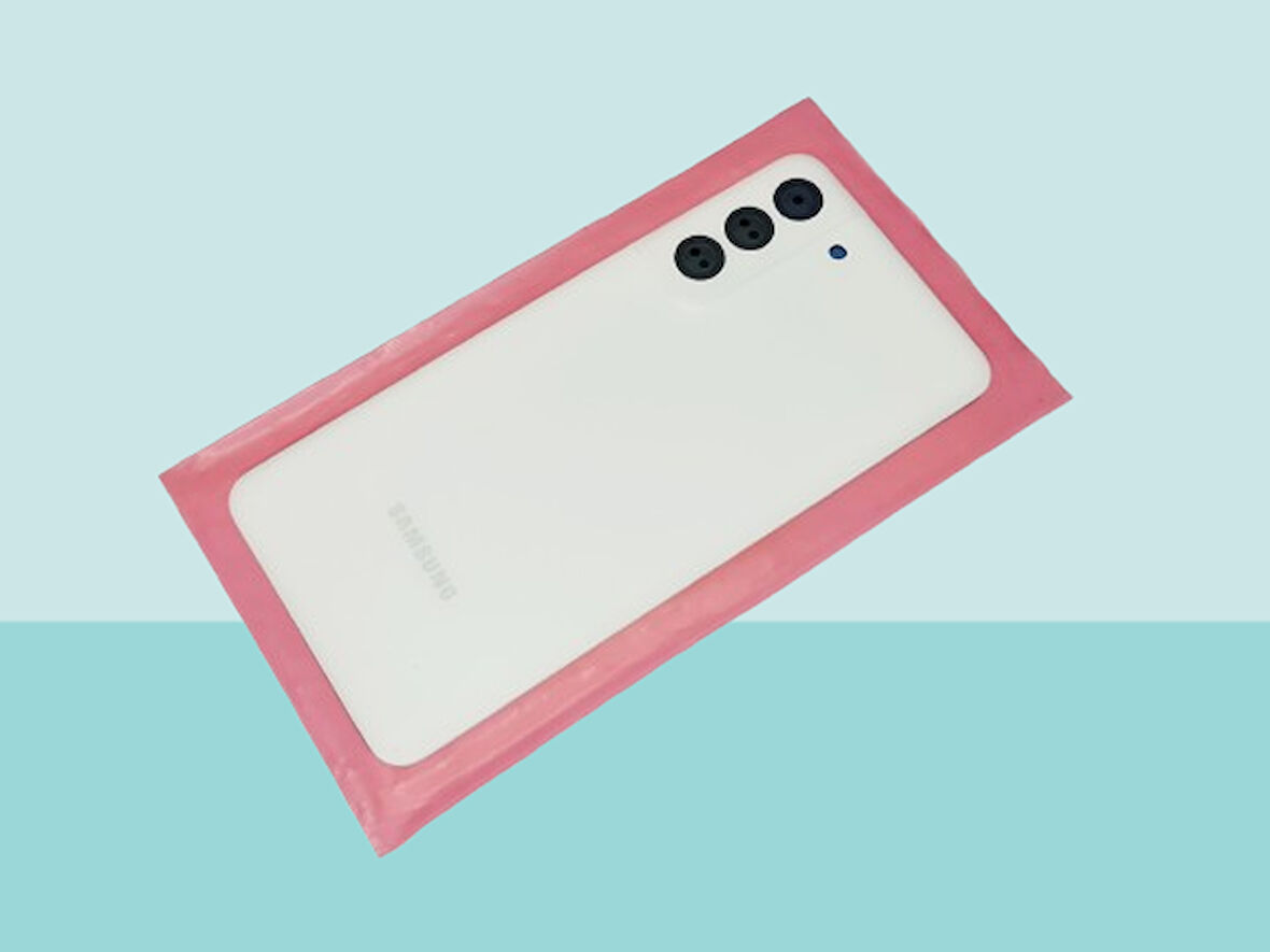 Tkgz - Samsung Galaxy S21 FE Arka Kapak Batarya Kapağı (Cam Full Lensli) - BEYAZ