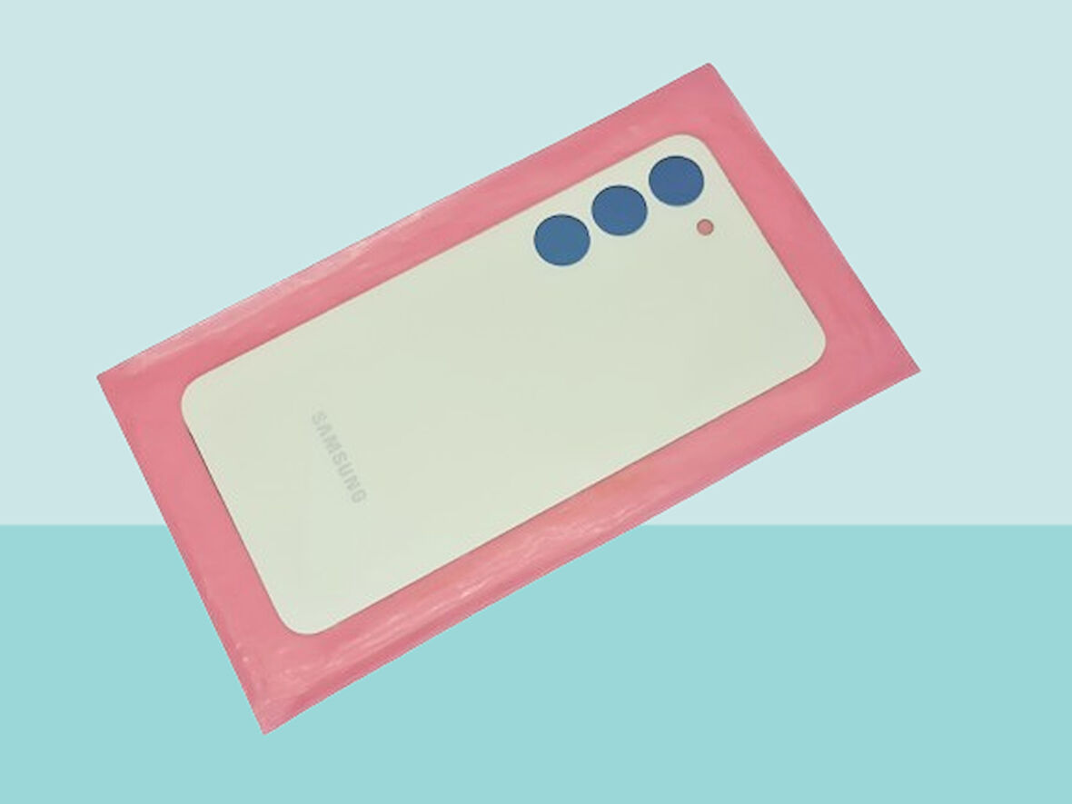 Tkgz - Samsung Galaxy S23 Arka Kapak Batarya Kapağı - GOLD