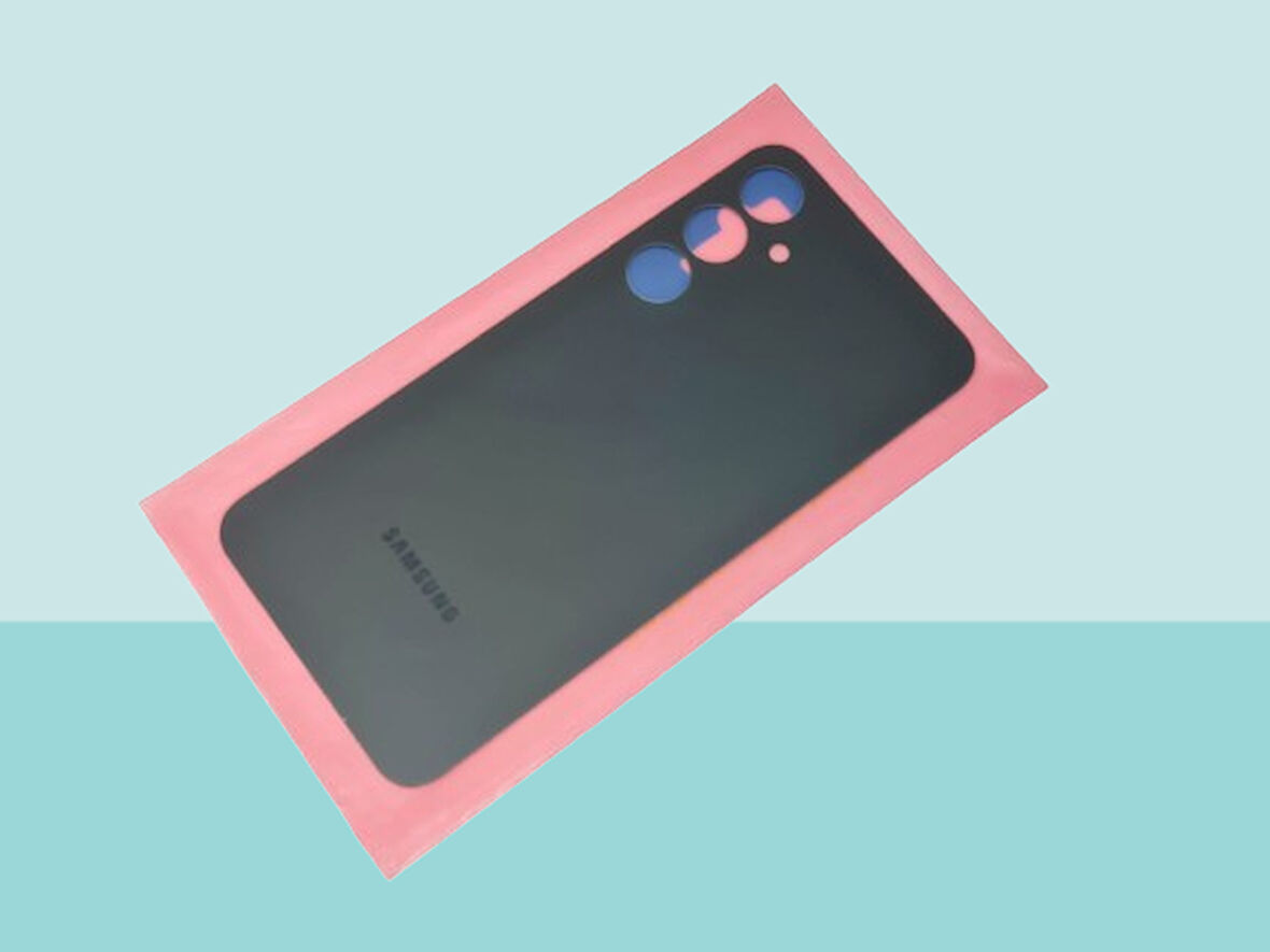 Tkgz - Samsung Galaxy S23 FE Arka Kapak Batarya Kapağı -  SİYAH