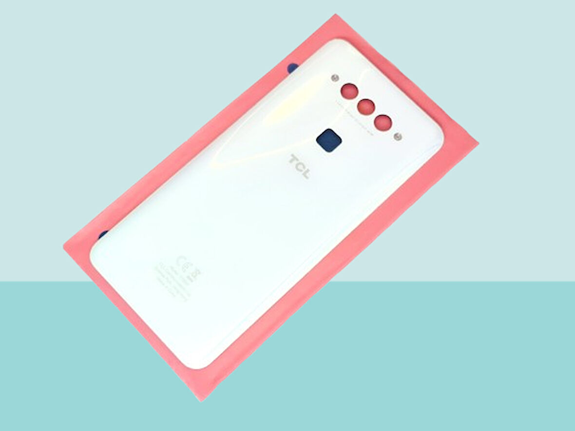 Tkgz - Tcl Plex 780H Arka Kapak Batarya Kapağı - BEYAZ