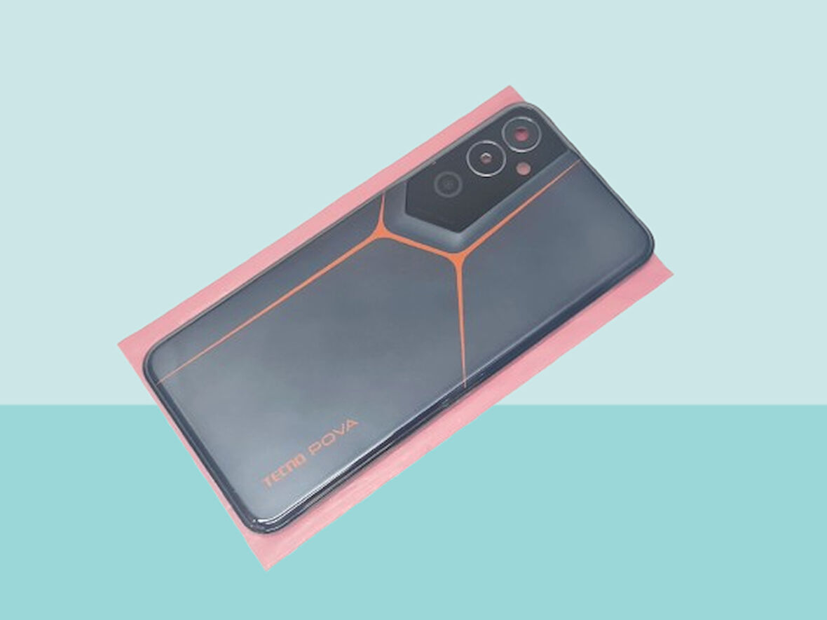 Tkgz - Tecno POVA NEO 2 FULL KASA Arka Kapak Batarya Kapağı - FÜME