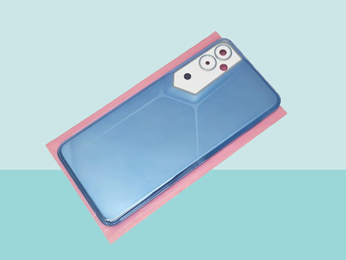 Tkgz - Tecno POVA NEO 2 FULL KASA Arka Kapak Batarya Kapağı - MAVİ