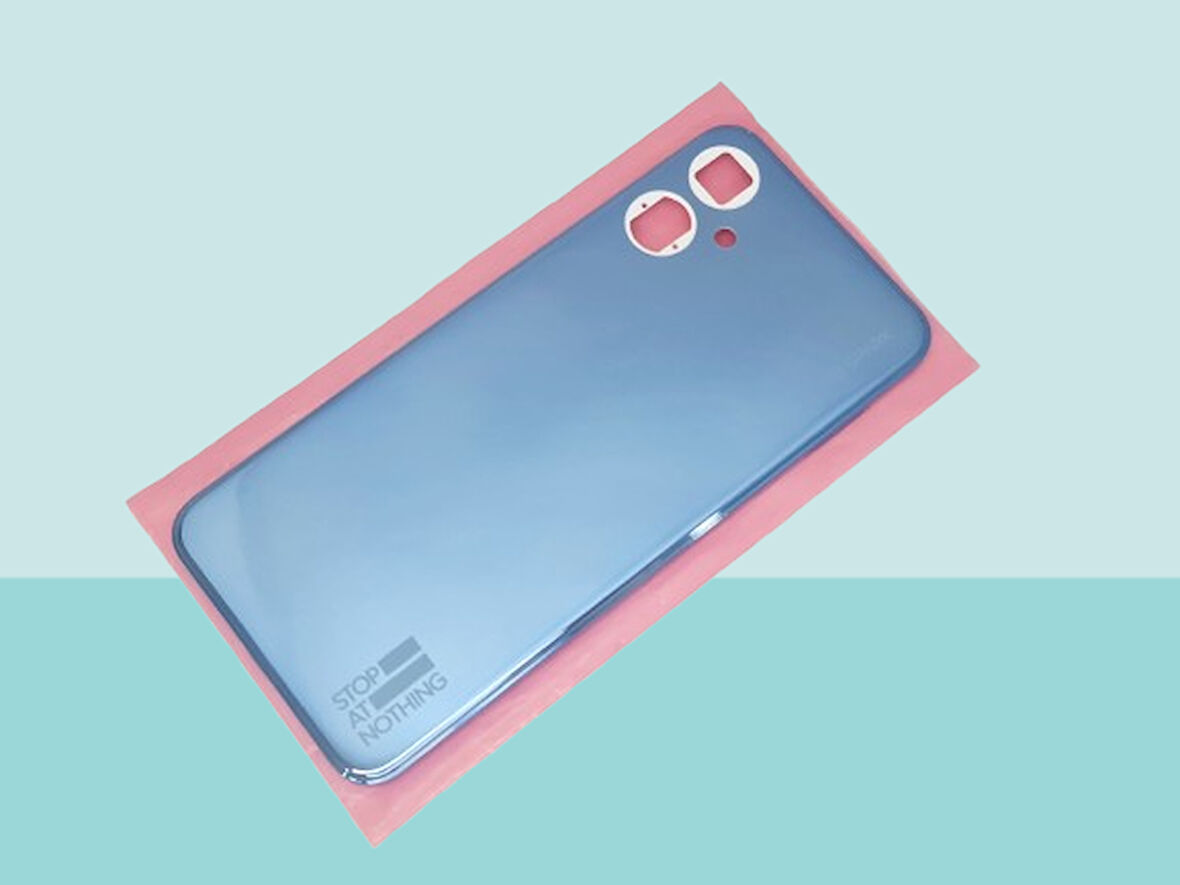 Tkgz - Tecno SPARK 9T FULL KASA Arka Kapak Batarya Kapağı - MAVİ