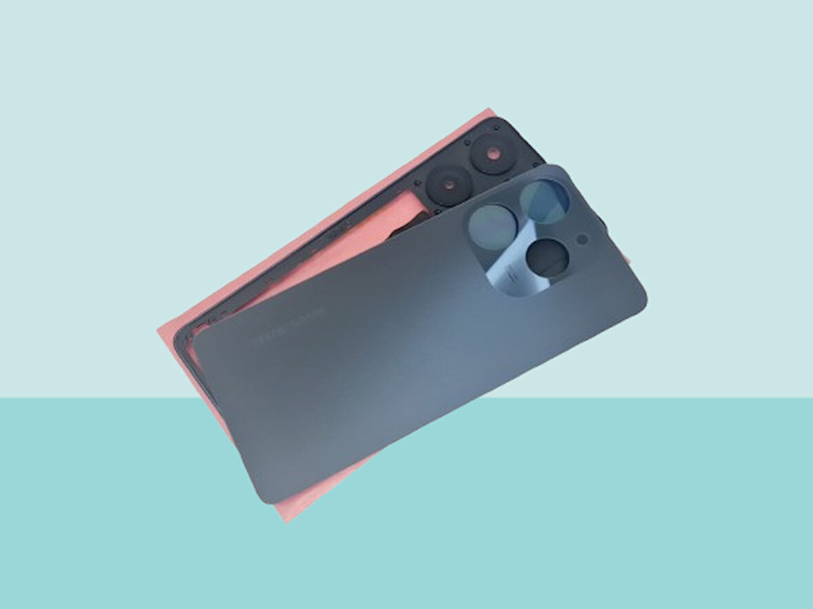 Tkgz - Tecno SPARK 10 PRO FULL KASA Arka Kapak Batarya Kapağı - SİYAH